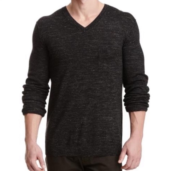 Vince men’s marled v neck sweater wool linen blend excellent Size XXL - Picture 1 of 8